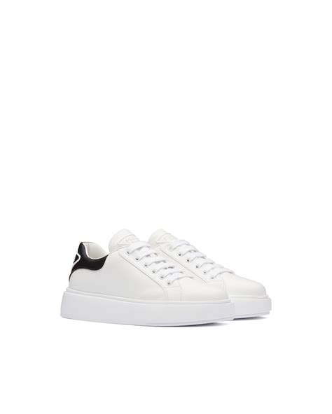 prada sneakers dames|prada leather sneakers women's.